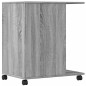 vidaXL Druckerständer mit Rollen Grau Sonoma 60x40x68,5 cm vidaXL Druckerständer mit Rollen Grau Sonoma 60x40x68,5 cm