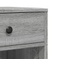 vidaXL Druckerständer mit Rollen Grau Sonoma 60x40x68,5 cm vidaXL Druckerständer mit Rollen Grau Sonoma 60x40x68,5 cm