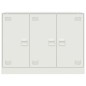 vidaXL Sideboard Weiß 99x39x73 cm Stahl vidaXL Sideboard Weiß 99x39x73 cm Stahl