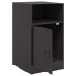 vidaXL Nachttische 2 Stk. Schwarz 34,5x39x62 cm Stahl vidaXL Nachttische 2 Stk. Schwarz 34,5x39x62 cm Stahl