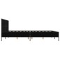 vidaXL Bettgestell Schwarz 140x200 cm Holzwerkstoff und Metall vidaXL Bettgestell Schwarz 140x200 cm Holzwerkstoff und Metall