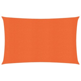 vidaXL Sonnensegel 160 g/m² Rechteckig Orange 3x5 m HDPE
