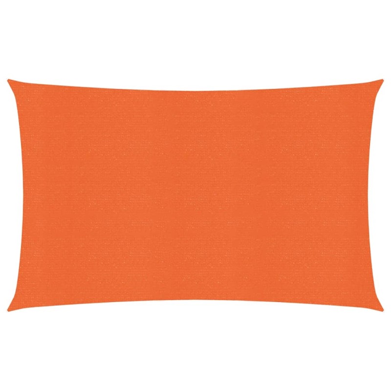 vidaXL Sonnensegel 160 g/m² Rechteckig Orange 3x5 m HDPE vidaXL Sonnensegel 160 g/m² Rechteckig Orange 3x5 m HDPE
