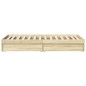 vidaXL Bettgestell mit Schubladen Sonoma-Eiche 90x200cm Holzwerkstoff vidaXL Bettgestell mit Schubladen Sonoma-Eiche 90x200cm Holzwerkstoff