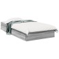 vidaXL Bettgestell mit Schubladen Grau Sonoma 75x190 cm Holzwerkstoff vidaXL Bettgestell mit Schubladen Grau Sonoma 75x190 cm Holzwerkstoff