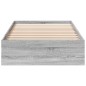 vidaXL Bettgestell mit Schubladen Grau Sonoma 75x190 cm Holzwerkstoff vidaXL Bettgestell mit Schubladen Grau Sonoma 75x190 cm Holzwerkstoff