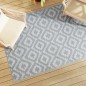vidaXL Outdoor-Teppich Grau 140x200 cm PP vidaXL Outdoor-Teppich Grau 140x200 cm PP