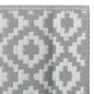 vidaXL Outdoor-Teppich Grau 140x200 cm PP vidaXL Outdoor-Teppich Grau 140x200 cm PP