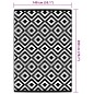 vidaXL Outdoor-Teppich Grau 140x200 cm PP vidaXL Outdoor-Teppich Grau 140x200 cm PP