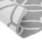 vidaXL Outdoor-Teppich ARAKIL Grau Ø120 cm PP vidaXL Outdoor-Teppich ARAKIL Grau Ø120 cm PP