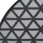vidaXL Outdoor-Teppich Schwarz Ø200 cm PP vidaXL Outdoor-Teppich Schwarz Ø200 cm PP