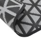 vidaXL Outdoor-Teppich Schwarz Ø200 cm PP vidaXL Outdoor-Teppich Schwarz Ø200 cm PP