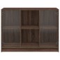 vidaXL Sideboard Braun Eichen-Optik 102x37x75,5 cm Holzwerkstoff vidaXL Sideboard Braun Eichen-Optik 102x37x75,5 cm Holzwerkstoff