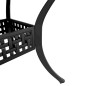vidaXL Gartentisch Schwarz 80x80x75 cm Aluminiumguss vidaXL Gartentisch Schwarz 80x80x75 cm Aluminiumguss