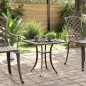 vidaXL Gartentisch Bronzen 53x53x53 cm Aluminiumguss vidaXL Gartentisch Bronzen 53x53x53 cm Aluminiumguss