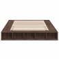 vidaXL Bettgestell Braun Eichen-Optik 150x200 cm Holzwerkstoff vidaXL Bettgestell Braun Eichen-Optik 150x200 cm Holzwerkstoff