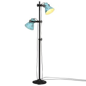 vidaXL Stehleuchte 25 W Blau 25x25x90/160 cm E27