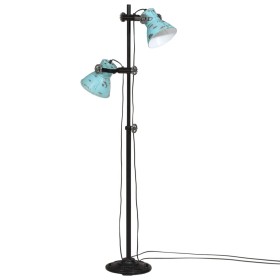 vidaXL Stehleuchte 25 W Blau 25x25x90/160 cm E27