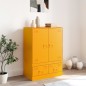 vidaXL Highboard Senfgelb 67x39x95 cm Stahl vidaXL Highboard Senfgelb 67x39x95 cm Stahl
