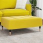 vidaXL Fußhocker Gelb 77x55x31 cm Samt vidaXL Fußhocker Gelb 77x55x31 cm Samt