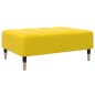 vidaXL Fußhocker Gelb 77x55x31 cm Samt vidaXL Fußhocker Gelb 77x55x31 cm Samt