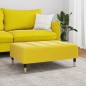 vidaXL Fußhocker Gelb 77x55x31 cm Samt vidaXL Fußhocker Gelb 77x55x31 cm Samt
