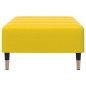 vidaXL Fußhocker Gelb 77x55x31 cm Samt vidaXL Fußhocker Gelb 77x55x31 cm Samt