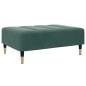 vidaXL Fußhocker Dunkelgrün 77x55x31 cm Samt vidaXL Fußhocker Dunkelgrün 77x55x31 cm Samt