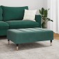 vidaXL Fußhocker Dunkelgrün 77x55x31 cm Samt vidaXL Fußhocker Dunkelgrün 77x55x31 cm Samt