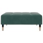 vidaXL Fußhocker Dunkelgrün 77x55x31 cm Samt vidaXL Fußhocker Dunkelgrün 77x55x31 cm Samt
