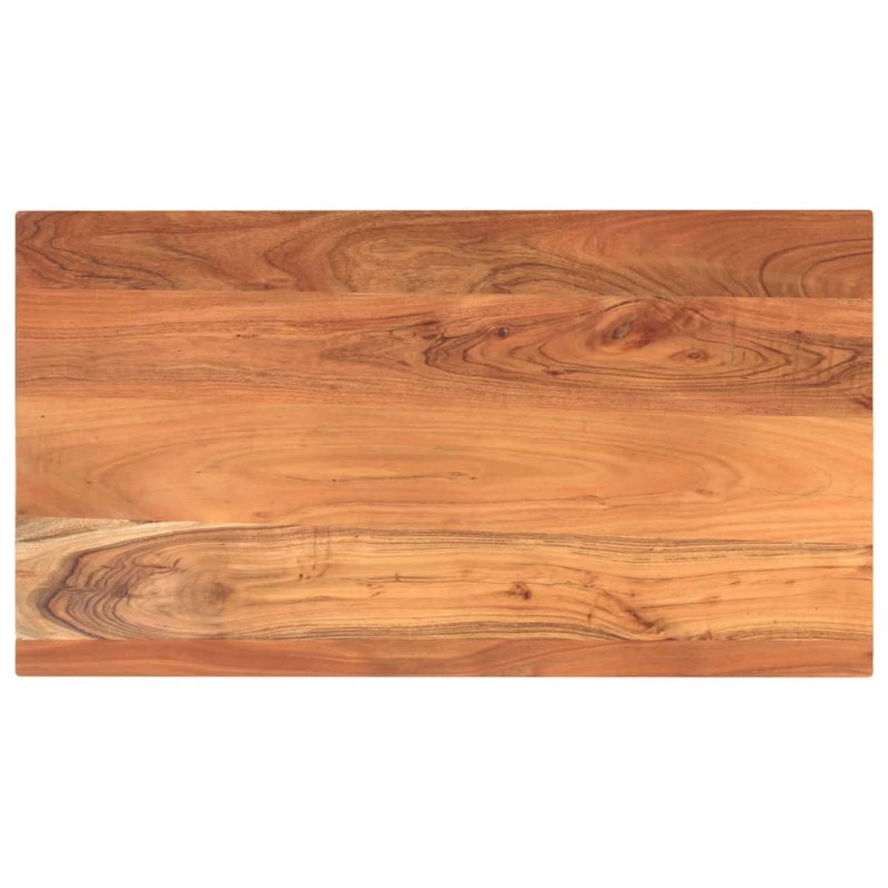 vidaXL Tischplatte 110x50x3,8 cm Rechteckig Massivholz Akazie vidaXL Tischplatte 110x50x3,8 cm Rechteckig Massivholz Akazie