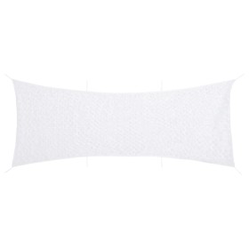 vidaXL Tarnnetz mit Aufbewahrungstasche 623x203 cm Weiß