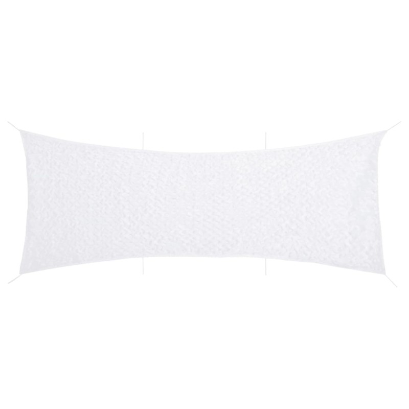 vidaXL Tarnnetz mit Aufbewahrungstasche 623x203 cm Weiß vidaXL Tarnnetz mit Aufbewahrungstasche 623x203 cm Weiß