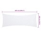 vidaXL Tarnnetz mit Aufbewahrungstasche 623x203 cm Weiß vidaXL Tarnnetz mit Aufbewahrungstasche 623x203 cm Weiß