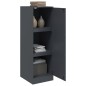 vidaXL Sideboard Anthrazit 34,5x39x107 cm Stahl vidaXL Sideboard Anthrazit 34,5x39x107 cm Stahl