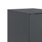 vidaXL Sideboard Anthrazit 34,5x39x107 cm Stahl vidaXL Sideboard Anthrazit 34,5x39x107 cm Stahl