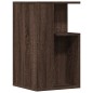 vidaXL Beistelltisch Braun Eichen-Optik 35x35x60 cm Holzwerkstoff vidaXL Beistelltisch Braun Eichen-Optik 35x35x60 cm Holzwerkstoff