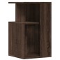 vidaXL Beistelltisch Braun Eichen-Optik 35x35x60 cm Holzwerkstoff vidaXL Beistelltisch Braun Eichen-Optik 35x35x60 cm Holzwerkstoff