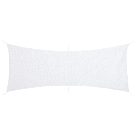 vidaXL Tarnnetz mit Aufbewahrungstasche 412x144 cm Weiß