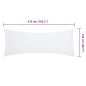 vidaXL Tarnnetz mit Aufbewahrungstasche 412x144 cm Weiß vidaXL Tarnnetz mit Aufbewahrungstasche 412x144 cm Weiß