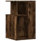 vidaXL Beistelltisch Räuchereiche 35x35x60 cm Holzwerkstoff vidaXL Beistelltisch Räuchereiche 35x35x60 cm Holzwerkstoff