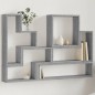 vidaXL Wandregal Grau Sonoma 96x12x64 cm Holzwerkstoff vidaXL Wandregal Grau Sonoma 96x12x64 cm Holzwerkstoff