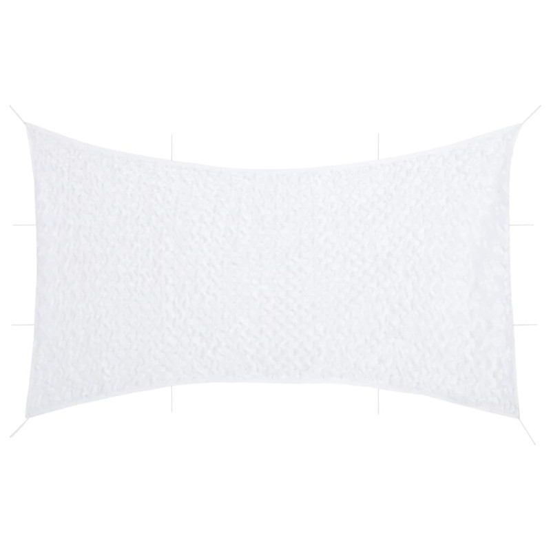 vidaXL Tarnnetz mit Aufbewahrungstasche 729x602 cm Weiß vidaXL Tarnnetz mit Aufbewahrungstasche 729x602 cm Weiß