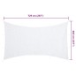 vidaXL Tarnnetz mit Aufbewahrungstasche 729x602 cm Weiß vidaXL Tarnnetz mit Aufbewahrungstasche 729x602 cm Weiß