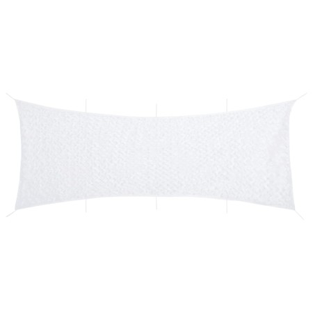 vidaXL Tarnnetz mit Aufbewahrungstasche 833x297 cm Weiß