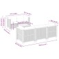 vidaXL 6-tlg. Garten-Sofagarnitur mit Kissen Grau Poly Rattan vidaXL 6-tlg. Garten-Sofagarnitur mit Kissen Grau Poly Rattan