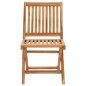 Klappbare Gartenstühle 4 Stk. Massivholz Teak Klappbare Gartenstühle 4 Stk. Massivholz Teak