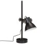vidaXL Schreibtischlampe 25 W Schwarz 15x15x55 cm E27 vidaXL Schreibtischlampe 25 W Schwarz 15x15x55 cm E27