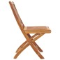 Klappbare Gartenstühle 4 Stk. Massivholz Teak Klappbare Gartenstühle 4 Stk. Massivholz Teak