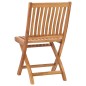 Klappbare Gartenstühle 4 Stk. Massivholz Teak Klappbare Gartenstühle 4 Stk. Massivholz Teak